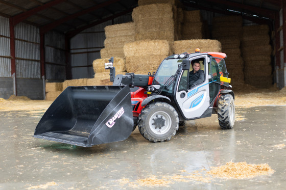 Elektriskie teleskopiskie iekrāvēji